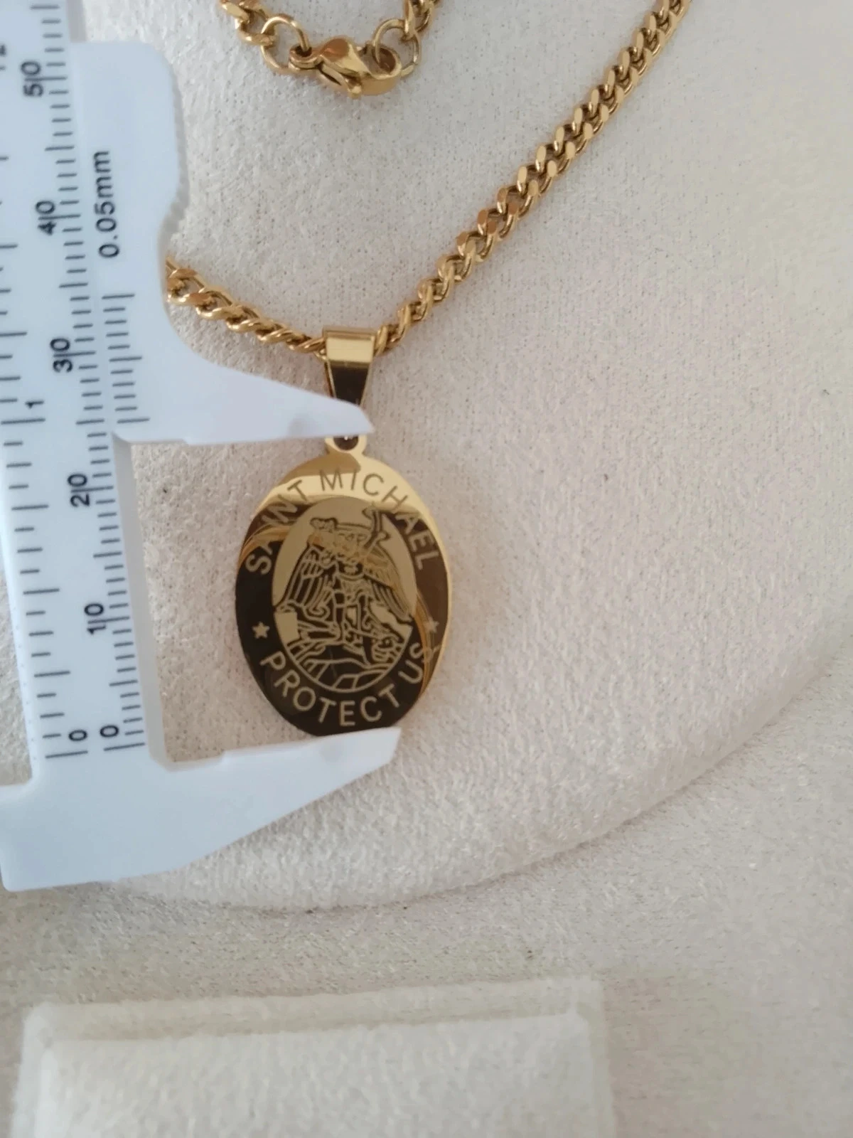 Saint Michael Angel Protective Necklace – photo 3